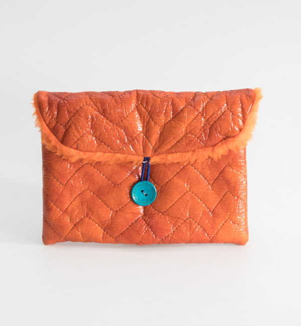 Funda castañuelas naranja